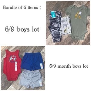 NWT 6-9 boys lot